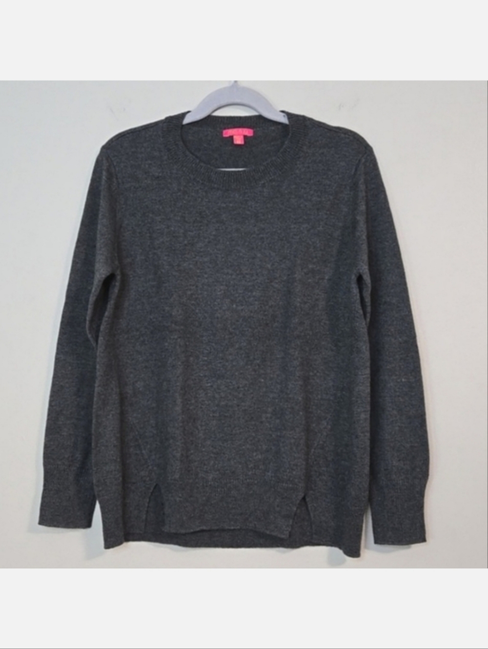 me.n.u. Girls' Grey Cashmere Blend Sweater, Size XS ~ EUC